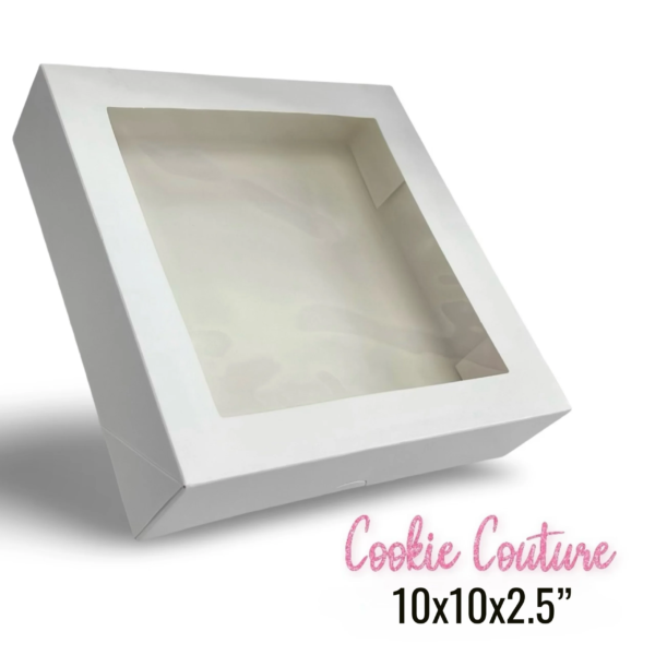 White Window Box - 10x10x2.5"