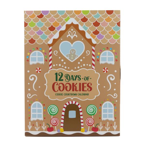 12 Day Cookie Advent Calendars – Gingerbread House