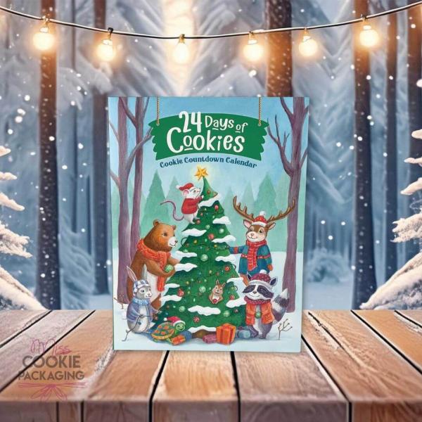 24 Day Cookie Advent Calendars – Woodland Creatures