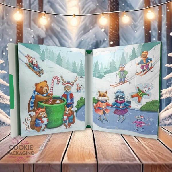 24 Day Cookie Advent Calendars – Woodland Creatures - Image 2