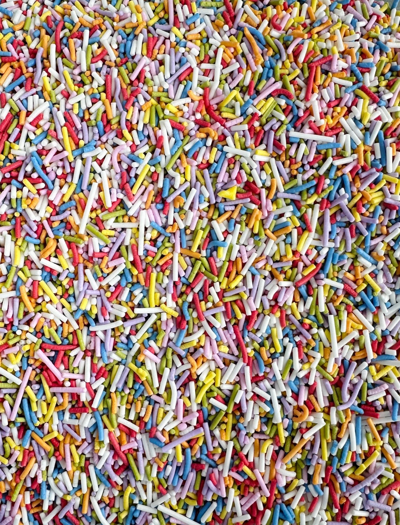Sweetapolita Sprinkles - Natural Rainbow Crunchy Sprinkles