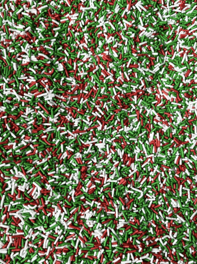 Sweetapolita Sprinkles - Christmas Crunchy Sprinkles