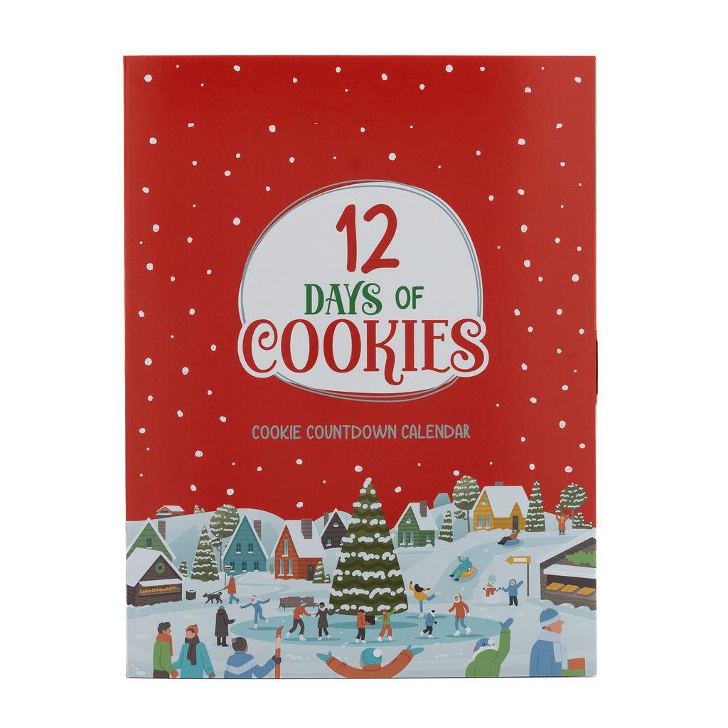 12 Day Cookie Advent Calendars – Christmas Version – Red - Image 2