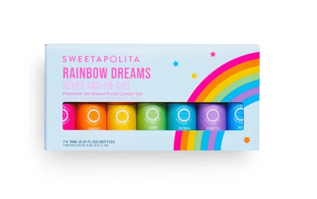 Rainbow Dreams Food Colour Set